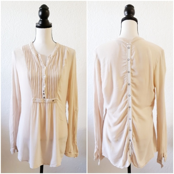 Free People Tops - Free People Boho Button Blouse